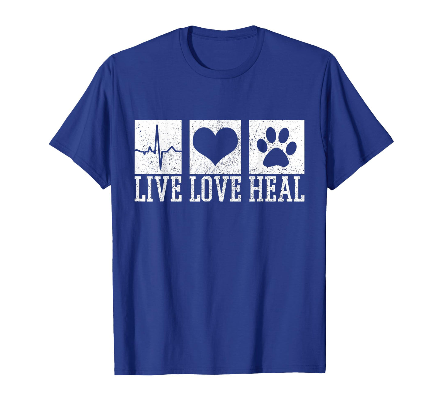 Vet Tech Live Love Heal Veterinary Dog Storage T-Shirt
