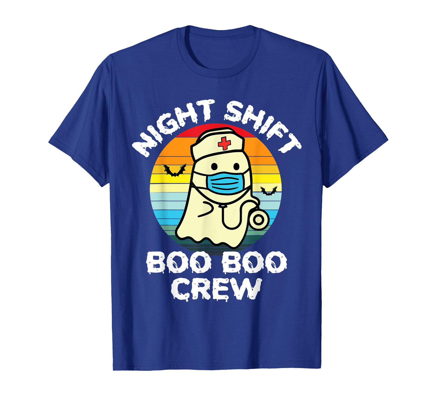 2023 Night Shift Boo Boo Crew Nurse Halloween For Nurses RN T-Shirt