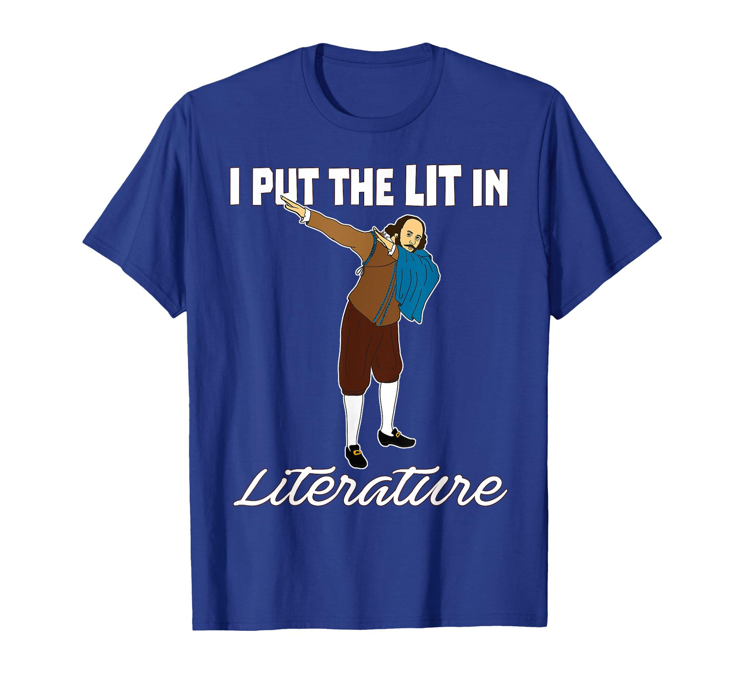Funny Dabbing Shakespeare Shirt-Lit in Literature Tshirt T-Shirt