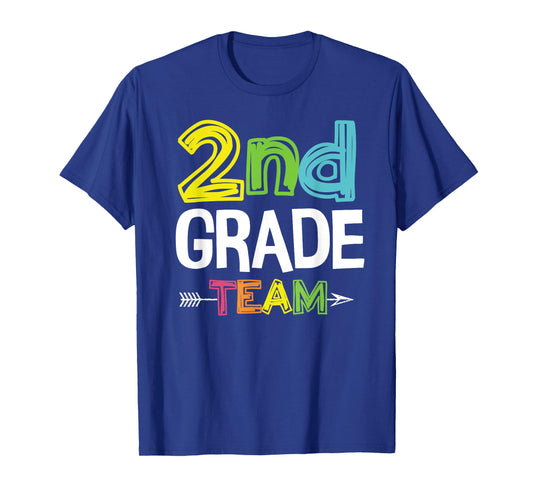 2nd Grade Team T-Shirt 2nd Grade Squad Teacher Gifts T-Shirt