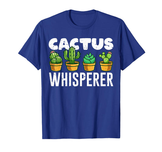 Cute Cactus Whisperer Funny Botany Succulents Lovers Outfit T-Shirt