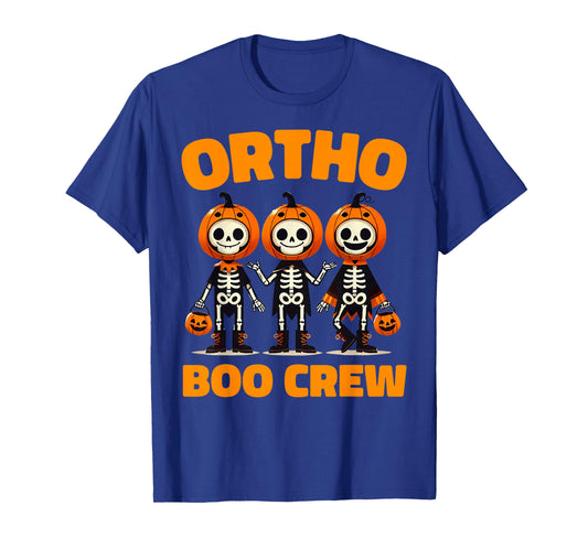 Cute Ortho Squad Spooky Ortho Orthopedic Boo Crew Halloween T-Shirt