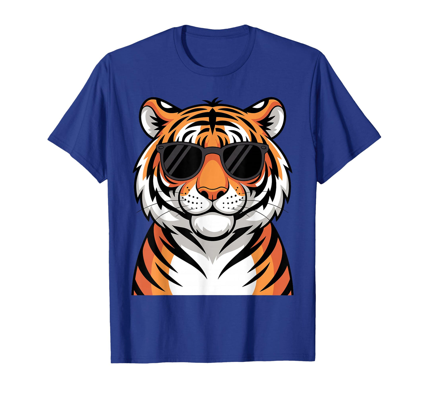 Tiger Costume for Men Women Boys Zoo Tiger Print Tiger Lover T-Shirt