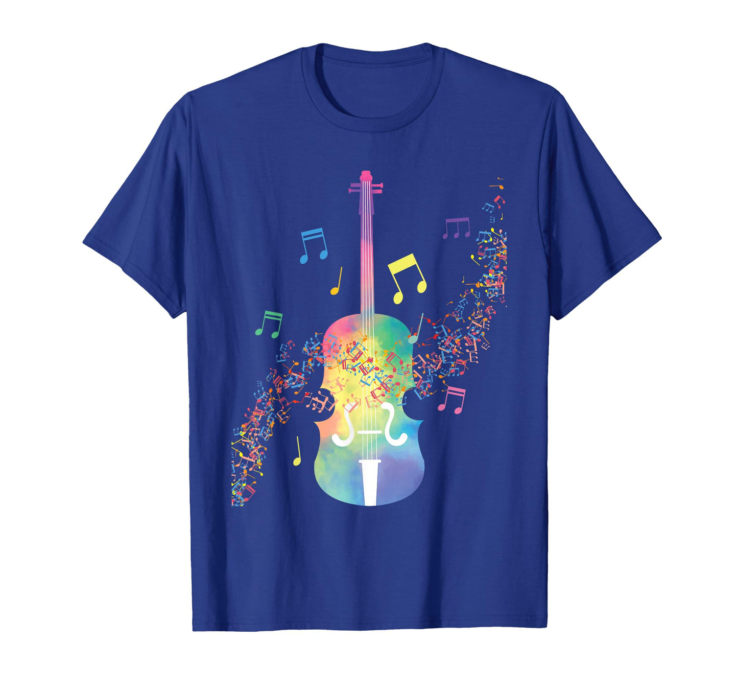 Colorful Cello Player Cellist Musician Classical Music T-Shirt