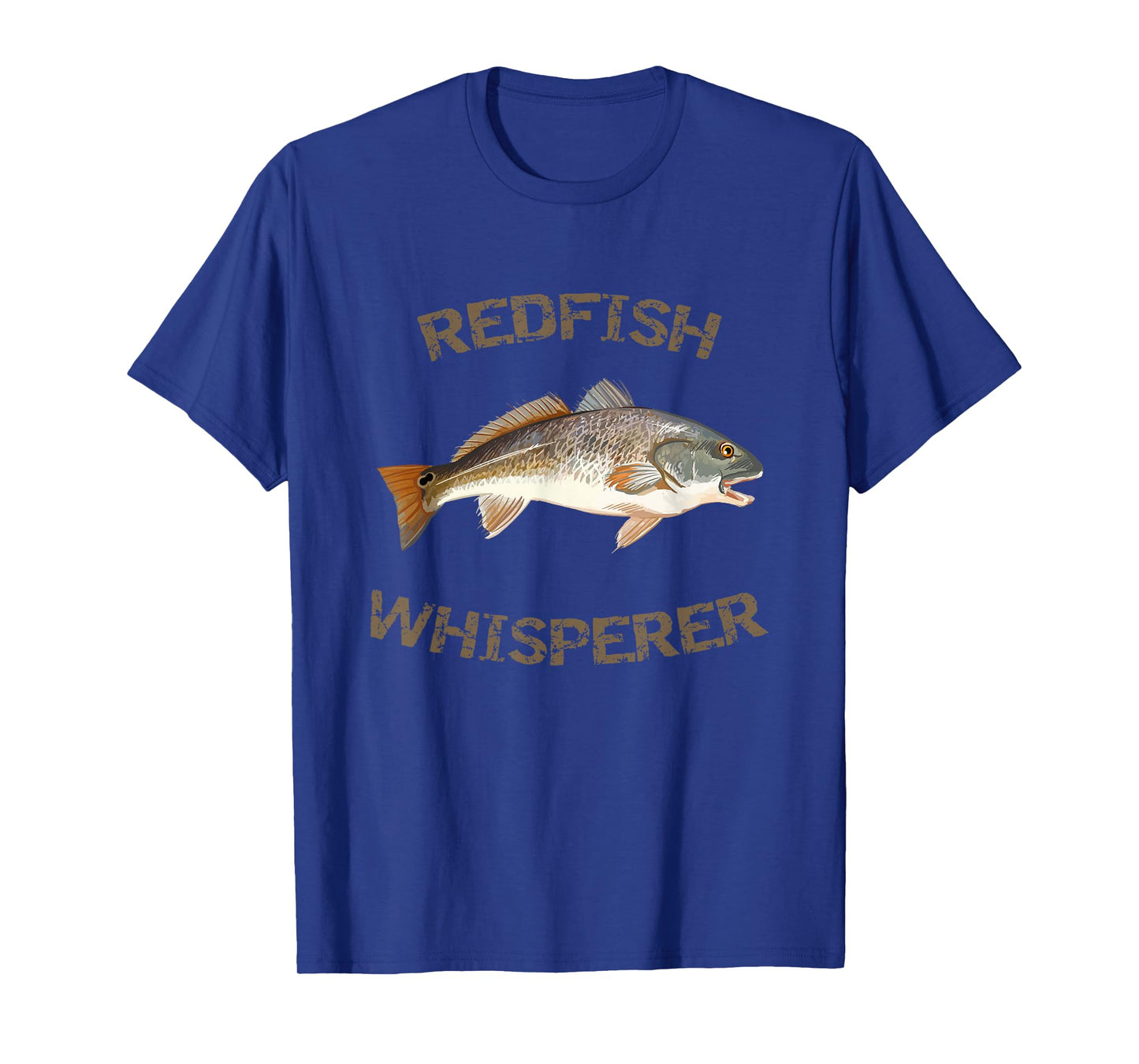 Redfish Whisperer Redfish T-Shirt | Red Drum Fish Shirt T-Shirt