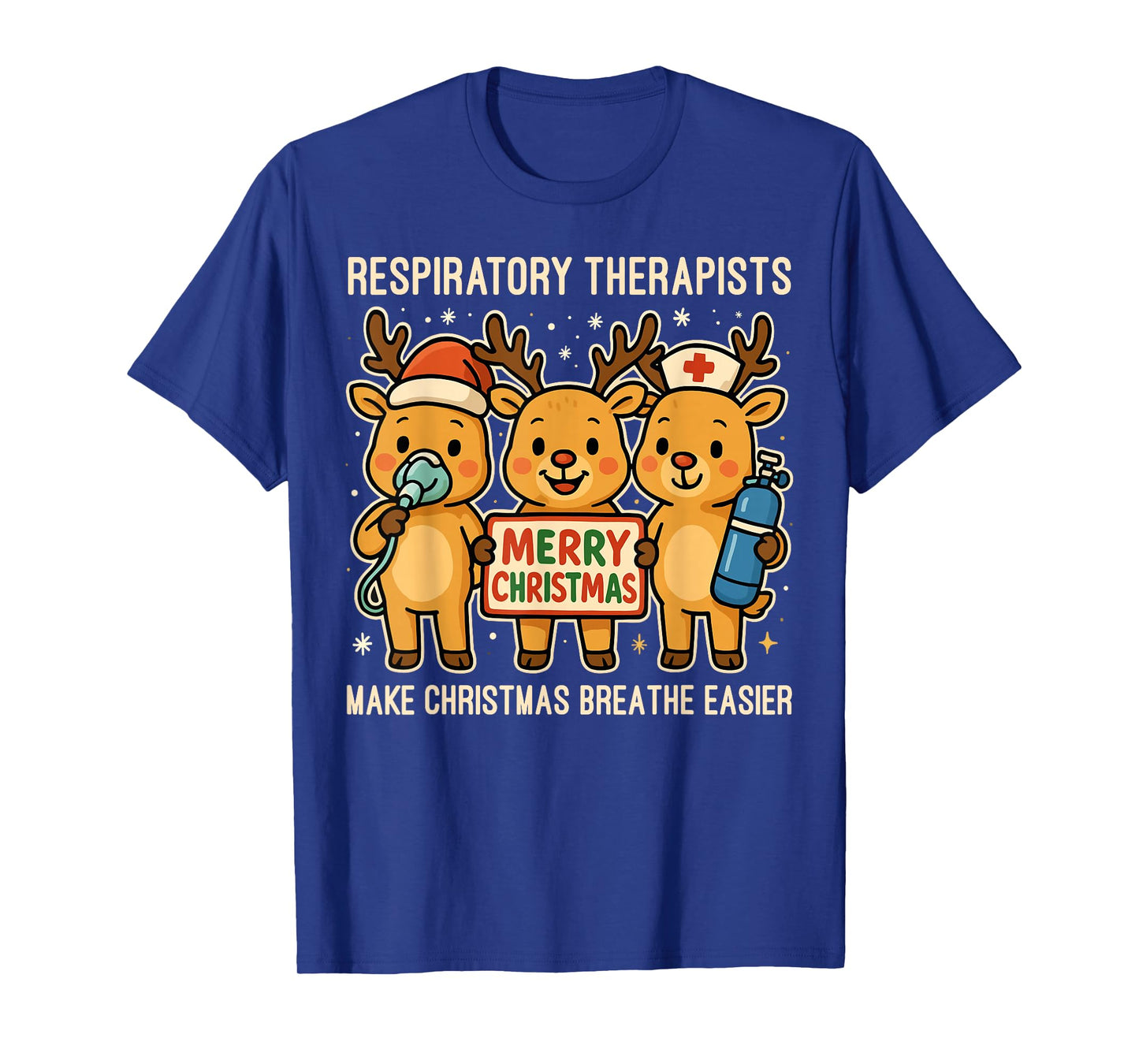 Christmas Respiratory Therapy Crew Xmas RT Nurse T-Shirt