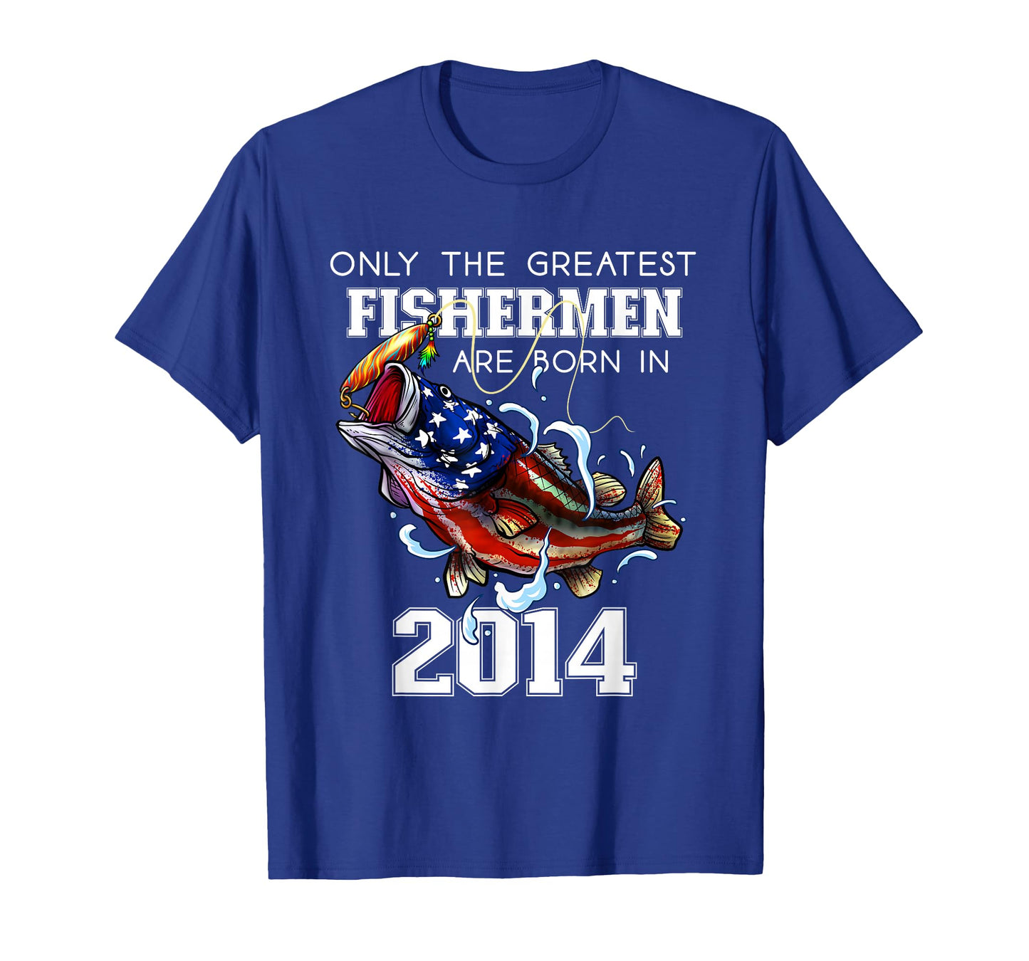11th Birthday 2014 Fishermen Bass Fishing 11 Year Old T-Shirt