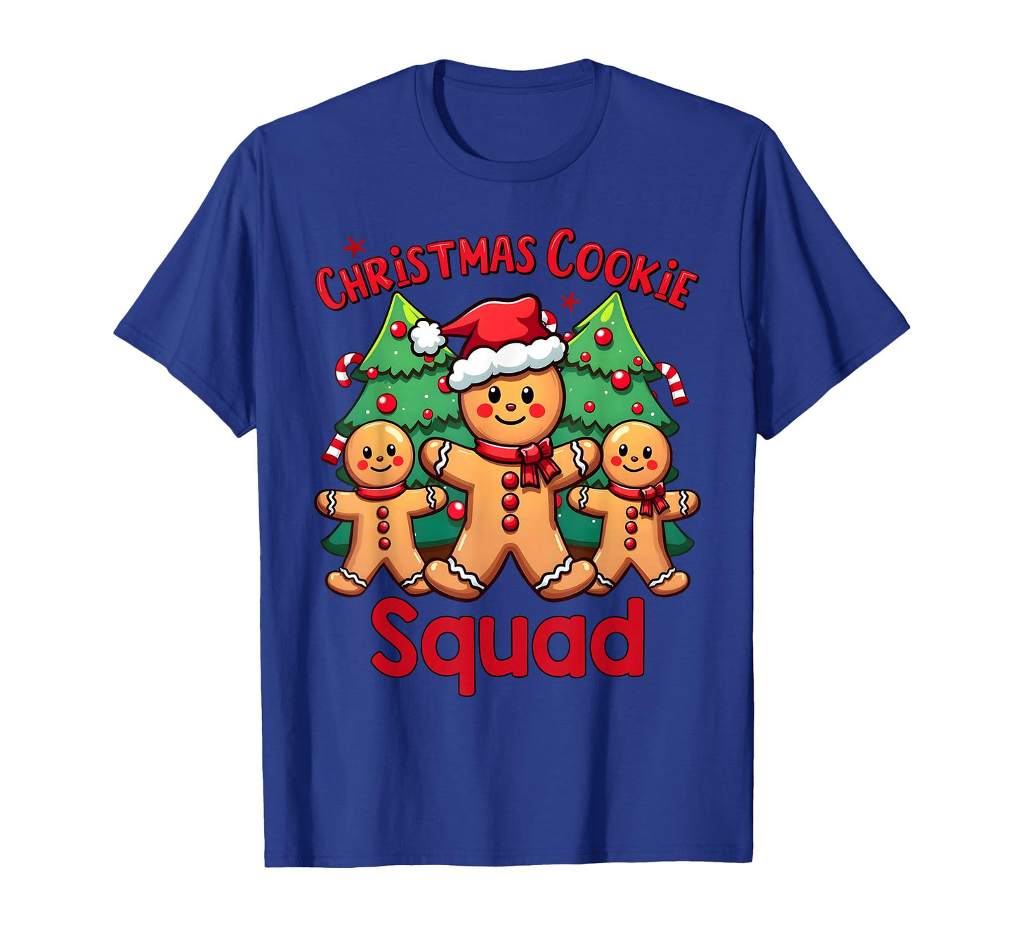 Christmas Cookie Squad Festive Gingerbread Holiday Matching T-Shirt