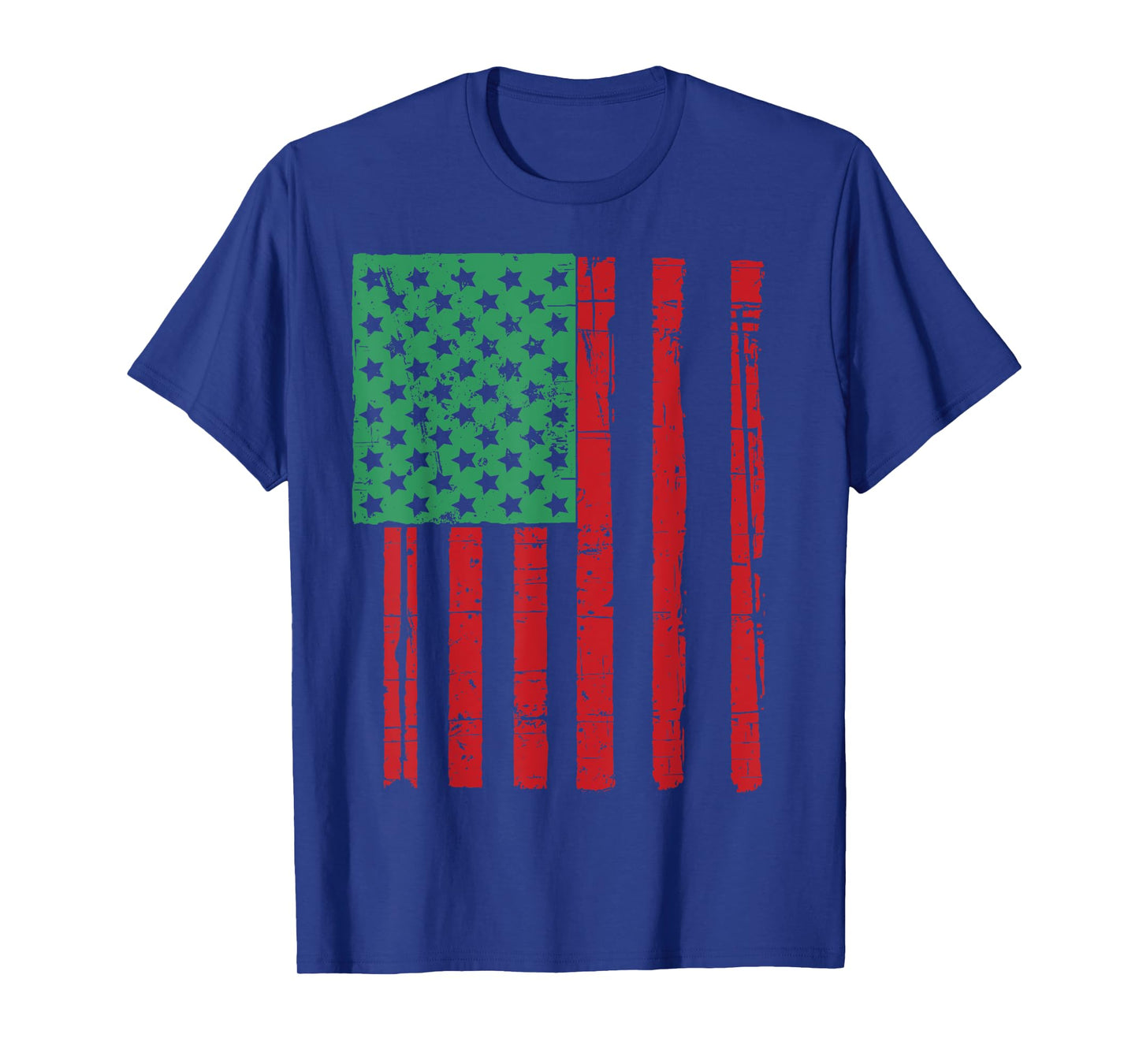 Juneteenth American Flag Women Men T-Shirt