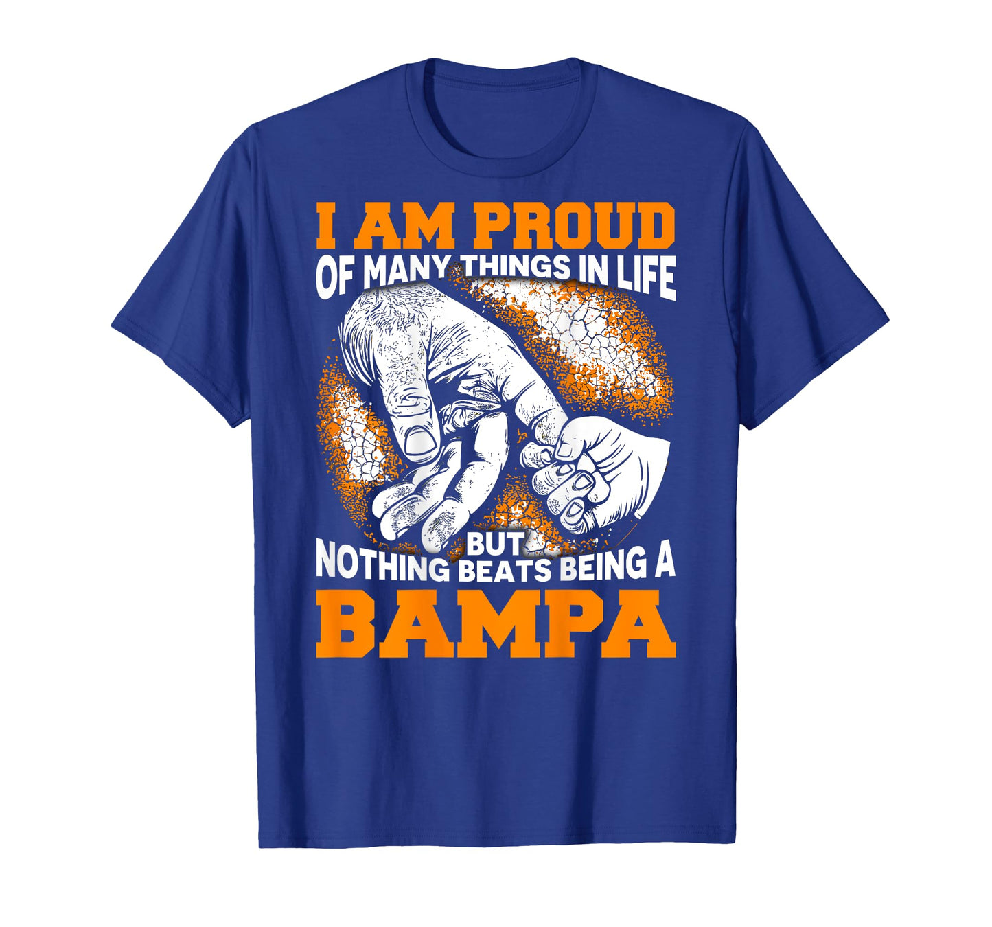 I Am Proud Being Bampa Christmas Gift For Grandpa Dad T-Shirt