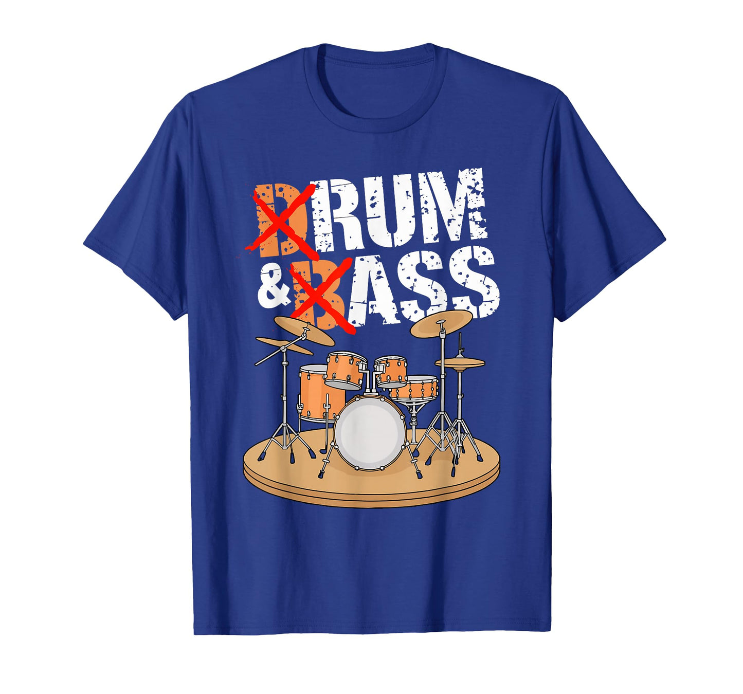 Rum And Bass Snare Drum Drumming Music Instrument Drummer T-Shirt