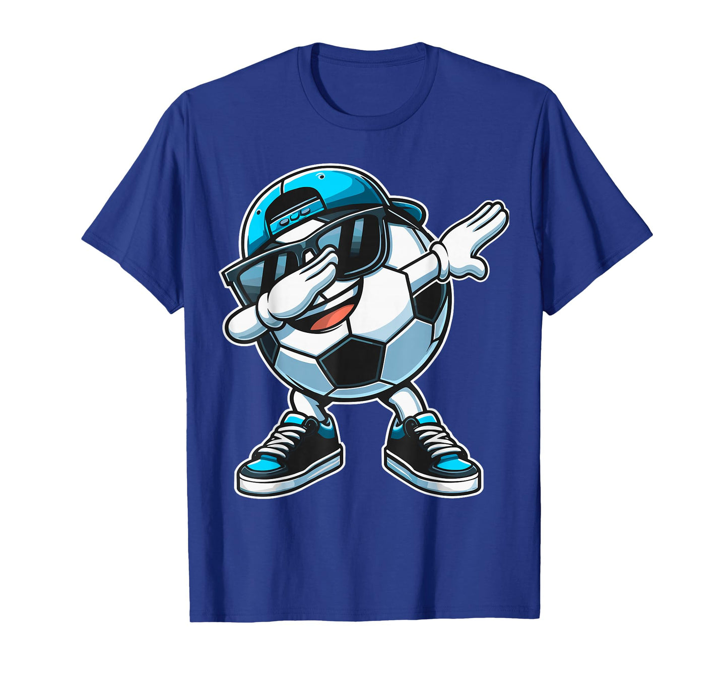 Dabbing Soccer Ball Boys Player T-Shirt