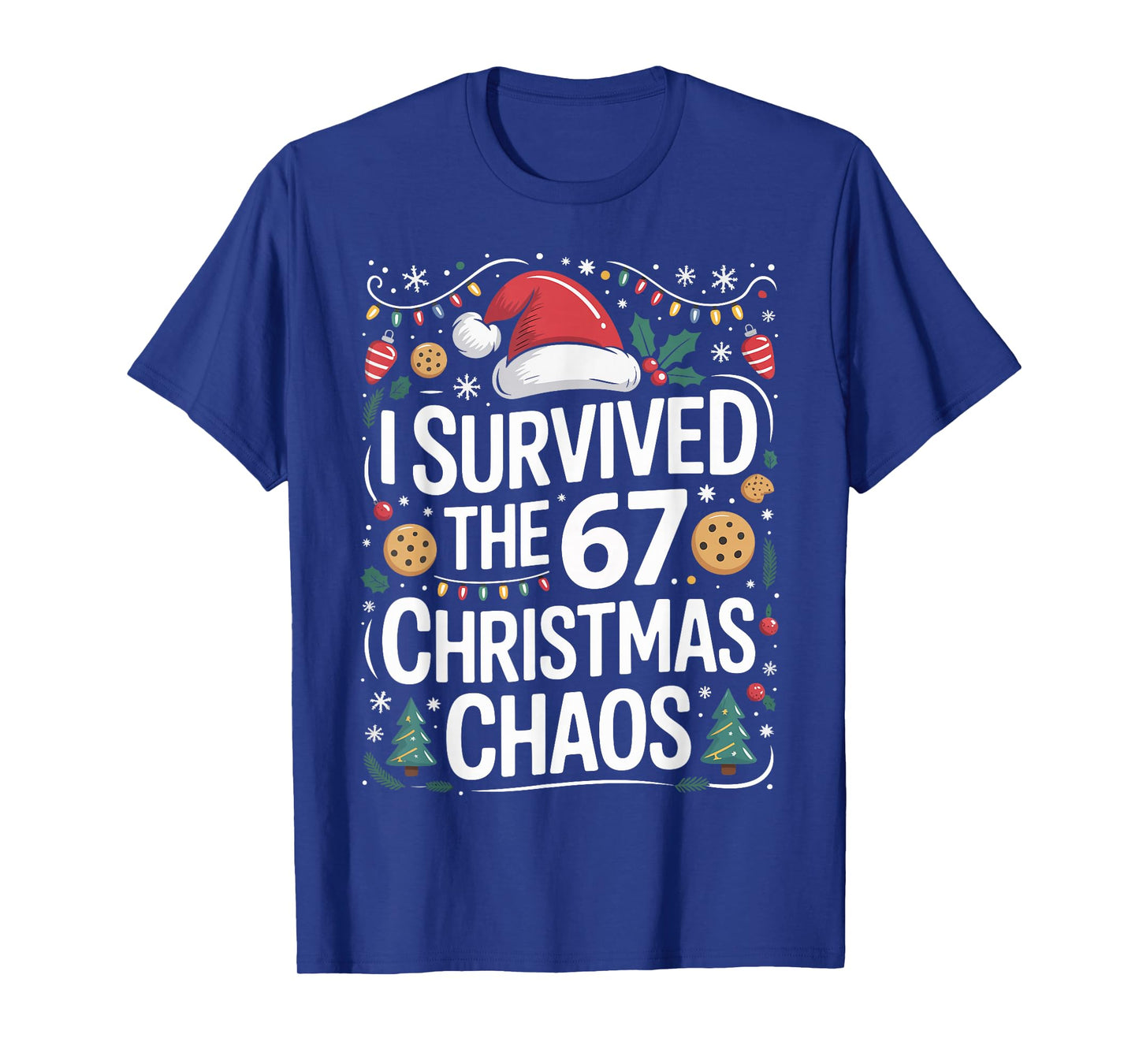 Students Saying 6-7 Funny Six Seven Teacher Christmas Humor T-Shirt