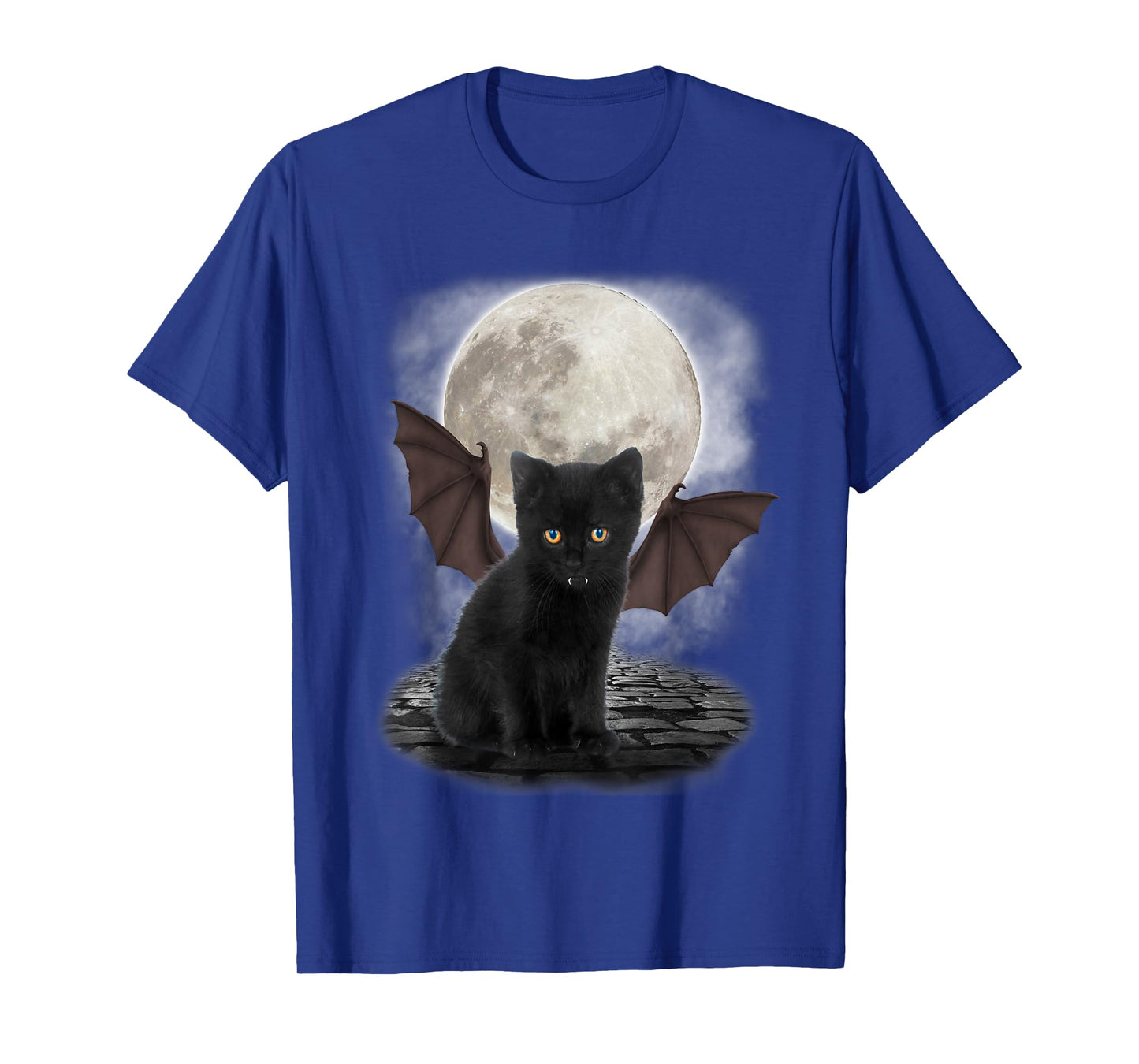 Gothic Bat Cat Shirt Vampire Funny Gifts Cats Lover T-Shirt T-Shirt