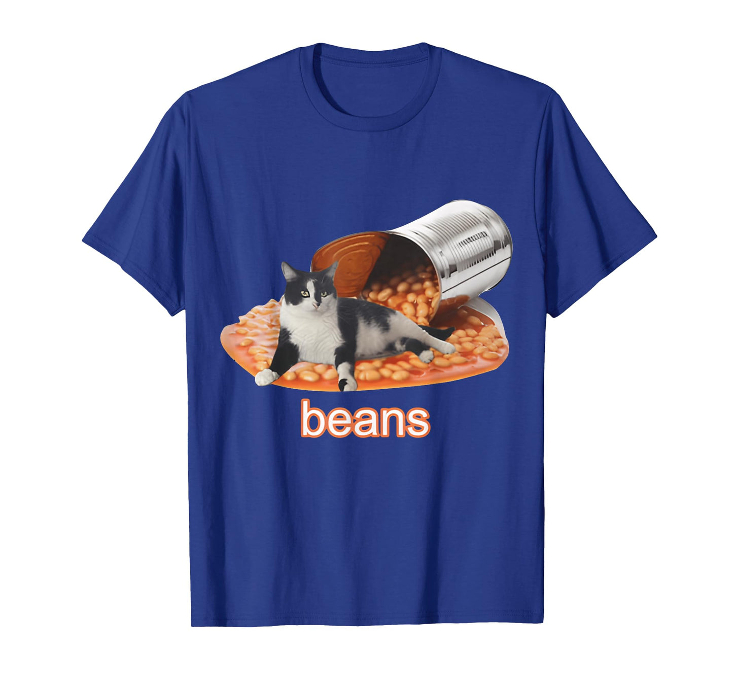 Cat In Can Of Beans & FUNNY MEME CUTE Cat T-Shirt