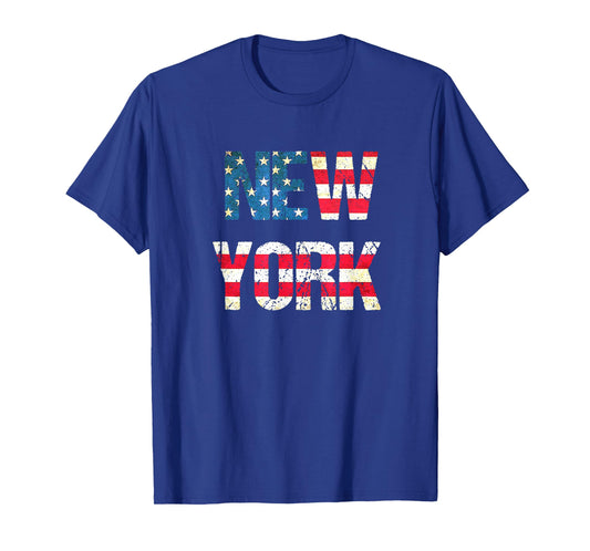 I Love New York Flag Souvenir NY T-Shirt