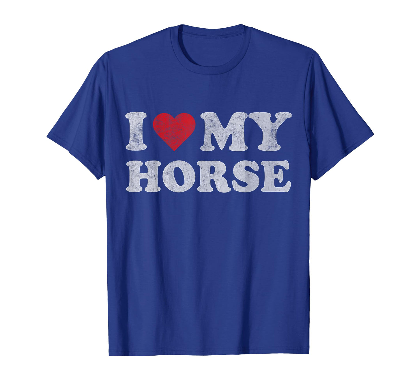 Vintage I Heart My Horse I love my Horses Cute Pet Owner T-Shirt