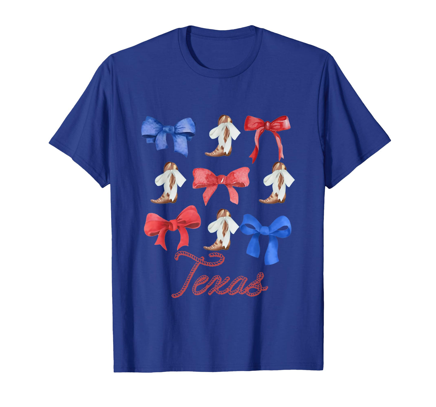 Coquette Bow Texas Cowgirl, Cute Houston T-Shirt