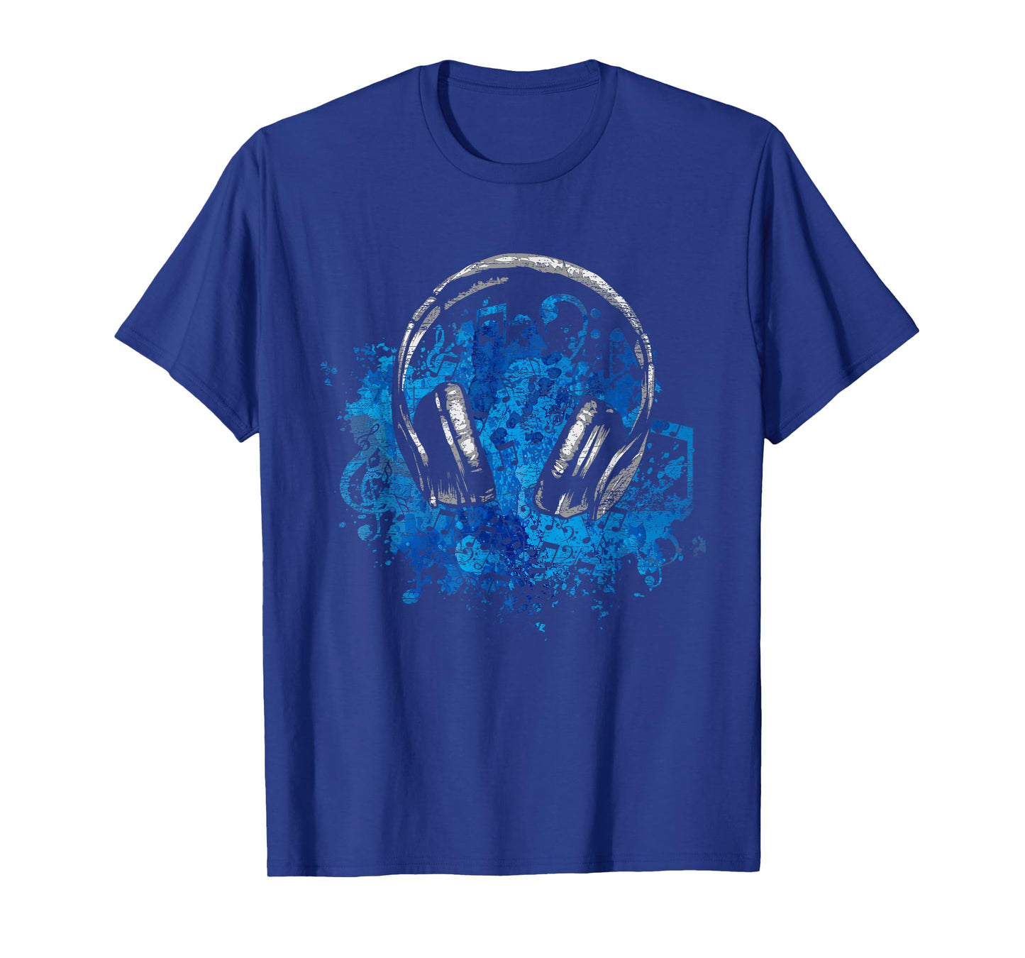 Headphones Music Lover Gift Musican Music T-Shirt Small