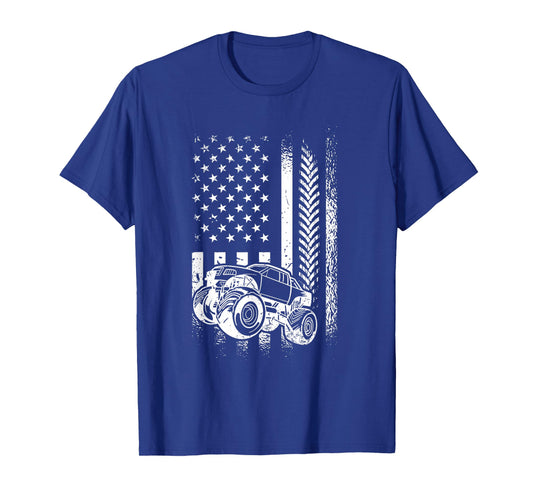 American Mud Racer - Truck Mudding Mud Bogging T-Shirt