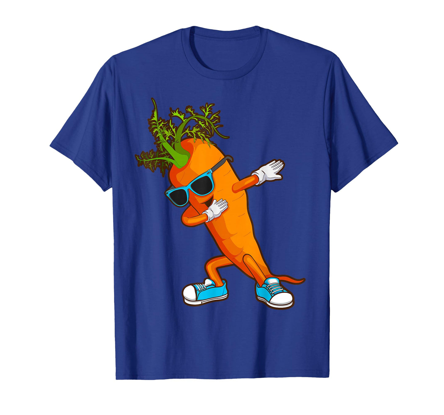 Funny Dabbing Carrot Gift | Cute Vegetable Lover Men Women T-Shirt
