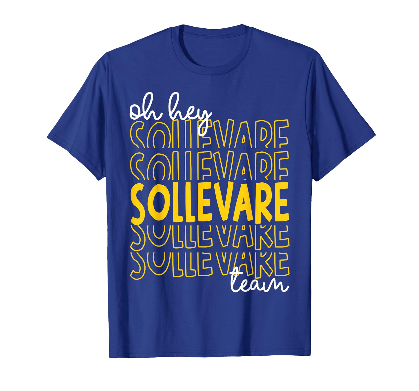 Oh Hey Sollevare Team House of Uplifting RCA School Style T-Shirt