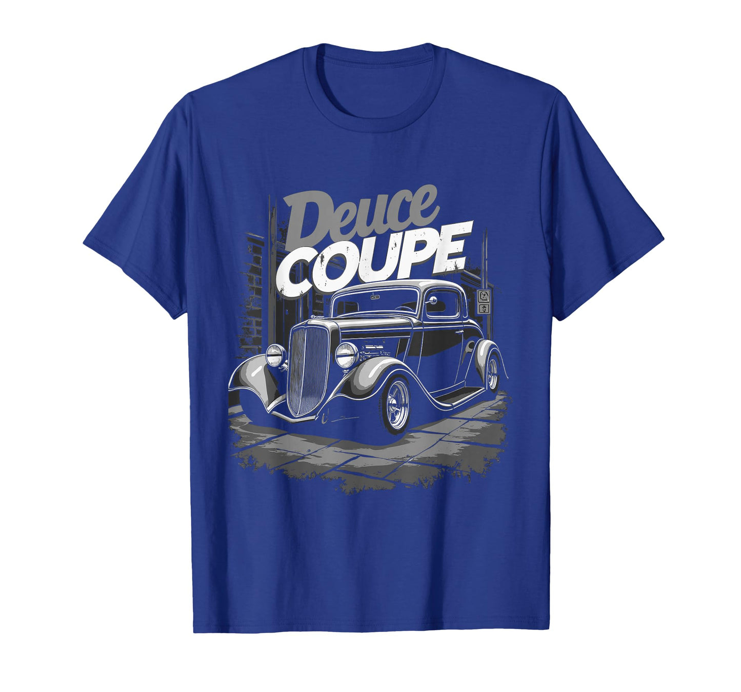 1932 Retro Hot Rod car graphic Deuce Coupe 3 window T-Shirt