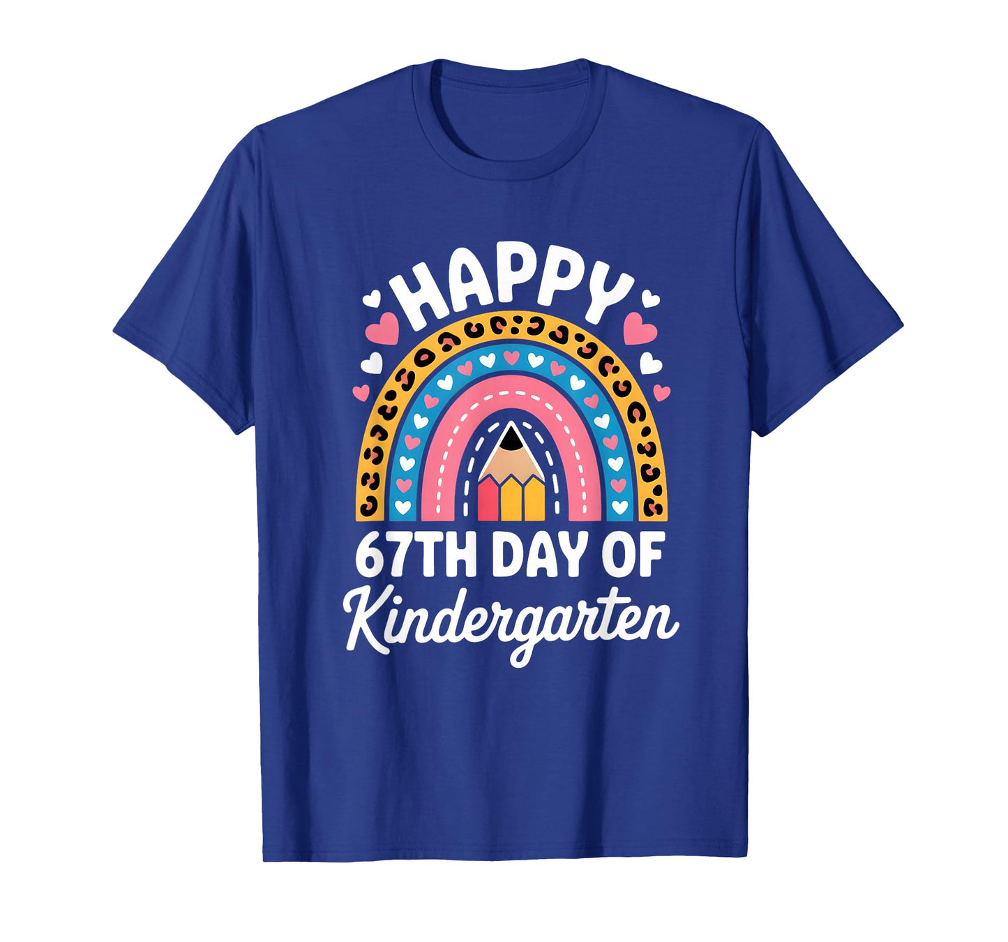 Happy 67th Day of Kindergarten 67 Meme 6 7 Funny Six Seven T-Shirt