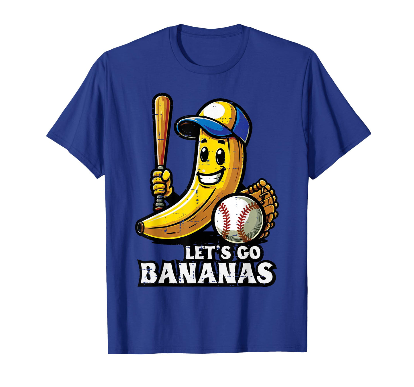 Lets Go Banana Fruit Men Boys Kids T-Shirt