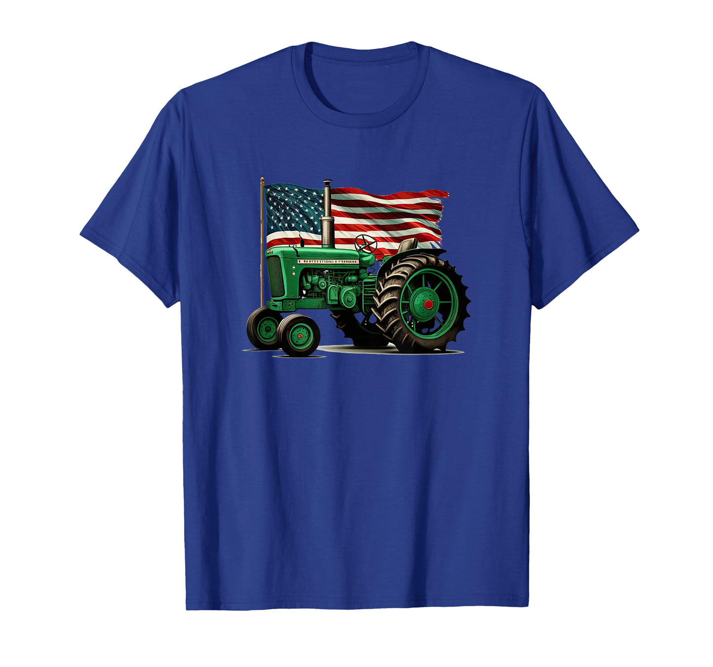 Agriculture Farm Tractor USA Flag tractor American farm USA T-Shirt