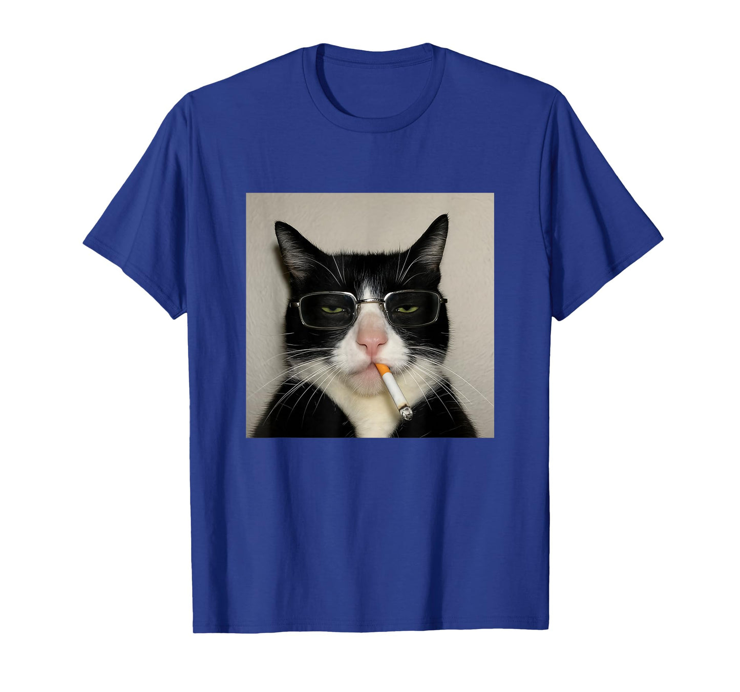 Cat Smoking Cigarette T-Shirt