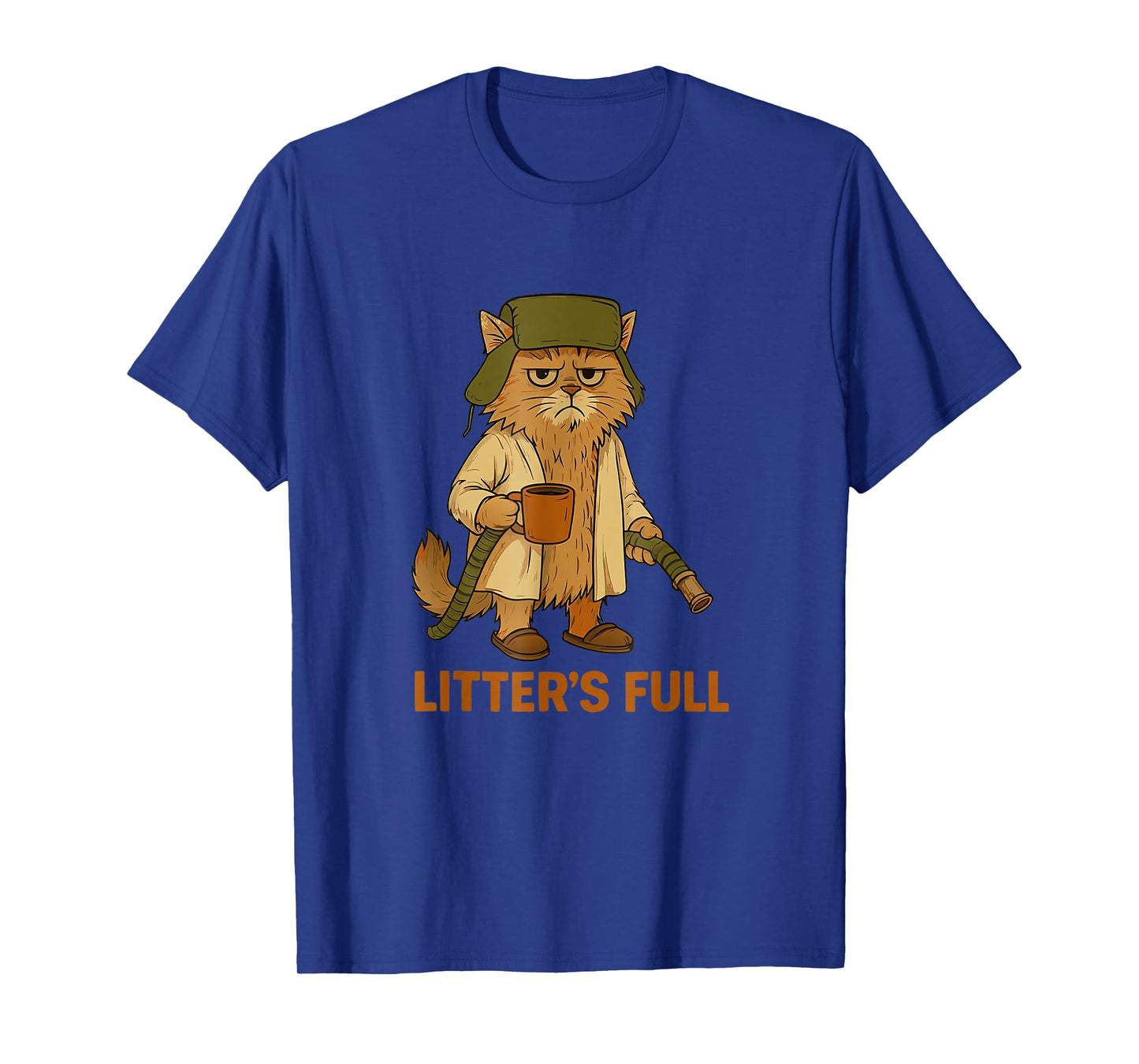 Litter’s Full Funny Cat Lovers Christmas for Men Women Kids T-Shirt