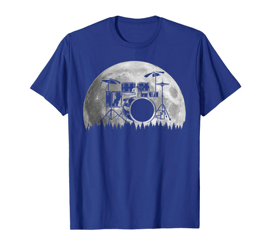 Drums Gifts for Men Drumsticks Vintage Rock T-Shirt