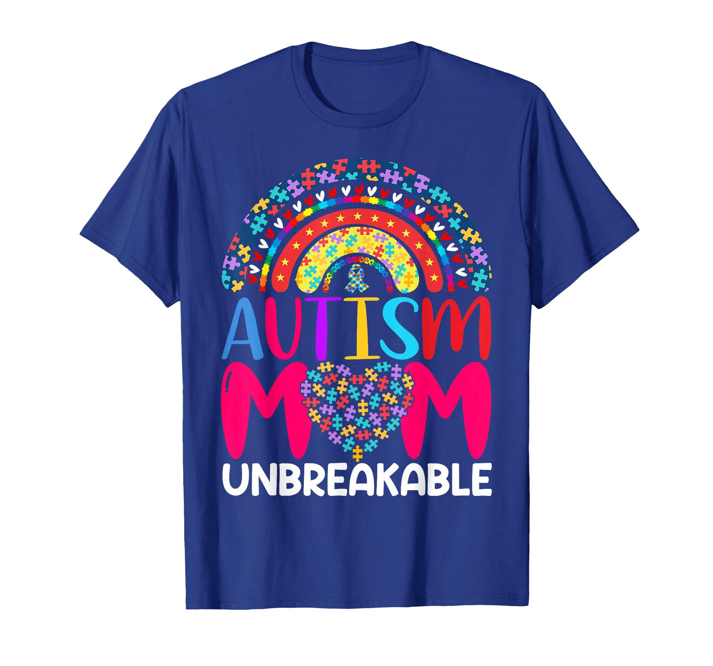 Autism Mom Unbreakable T-Shirt, Black