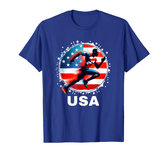 USA Team Track and Field Shirt for Men Women Kids Track T-Shirt