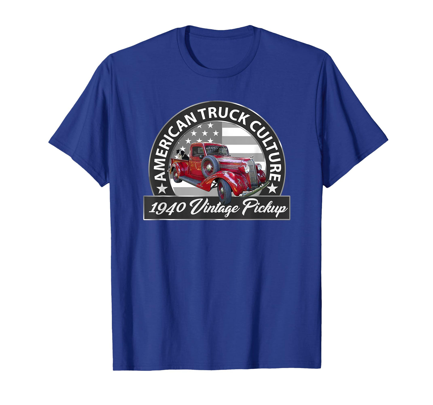 1940 VINTAGE RED PICKUP TRUCK, VINTAGE PRE-WAR ERA, CAR GUYS T-Shirt