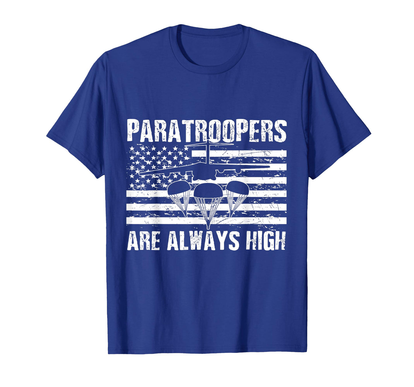 Paratrooper American Flag US Army Soldier Veterans Day T-Shirt