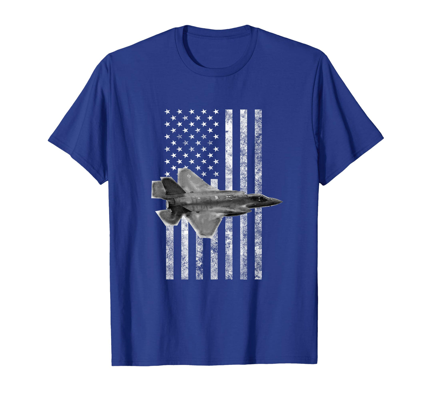 F-35 Lightning II American USA Flag Tee - Military T-Shirt T-Shirt