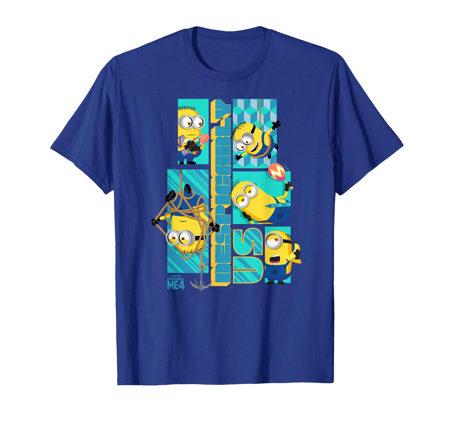 Minions Despicable Me 4 Despicably Us Minions T-Shirt