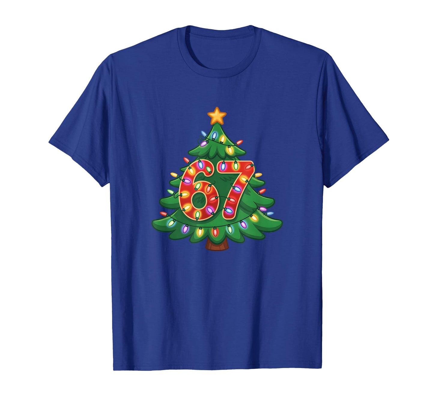 67 Christmas - Funny Christmas 67 Teen Meme 6 7 Christmas T-Shirt