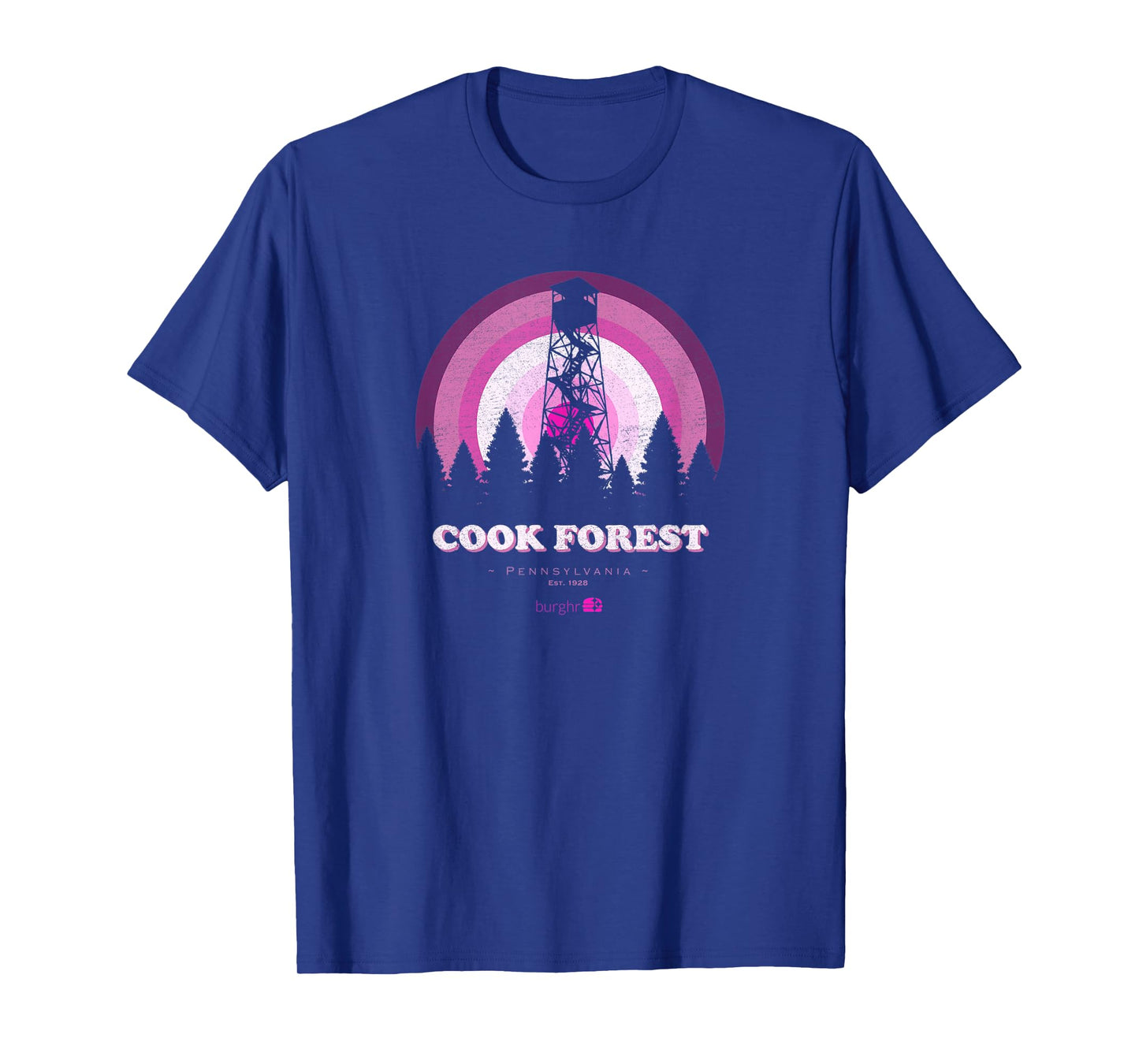 Cook Forest - Fire Tower - Womens T-Shirt