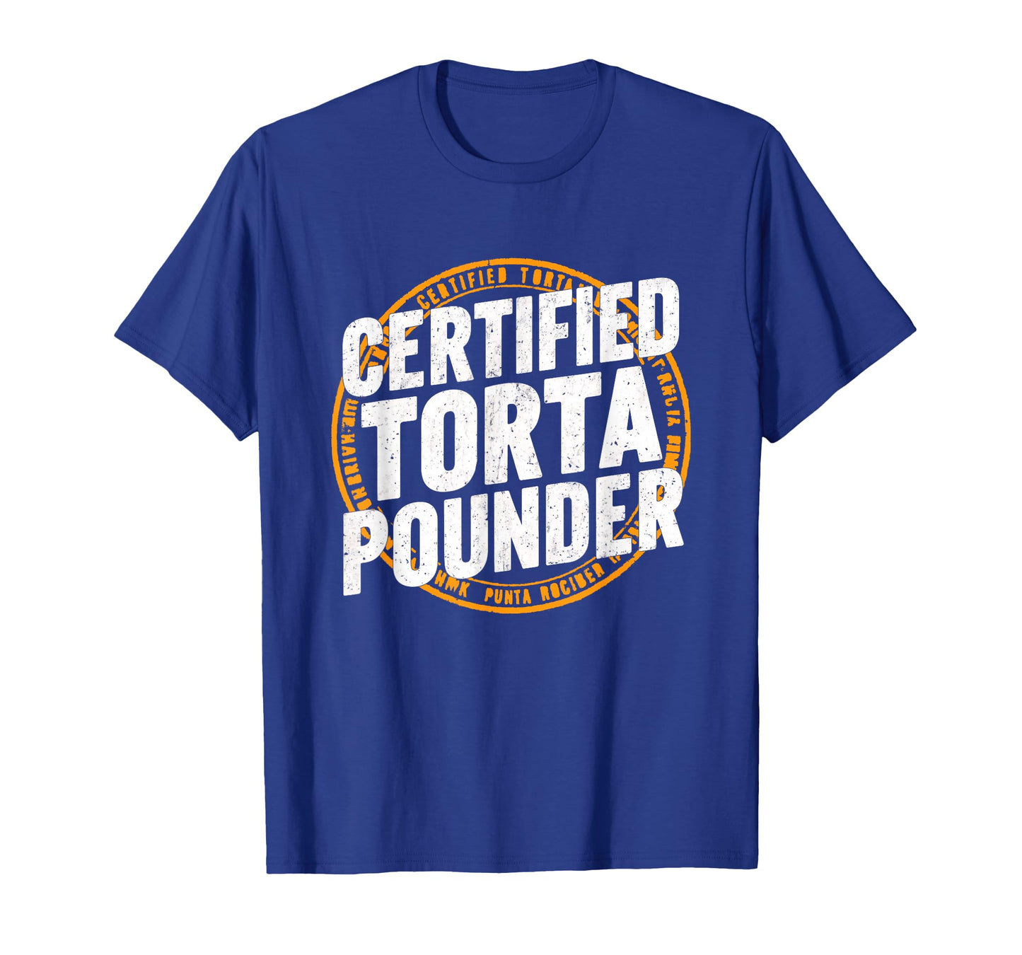Certified Torta Pounder Cool Stamp Look Design T-Shirt