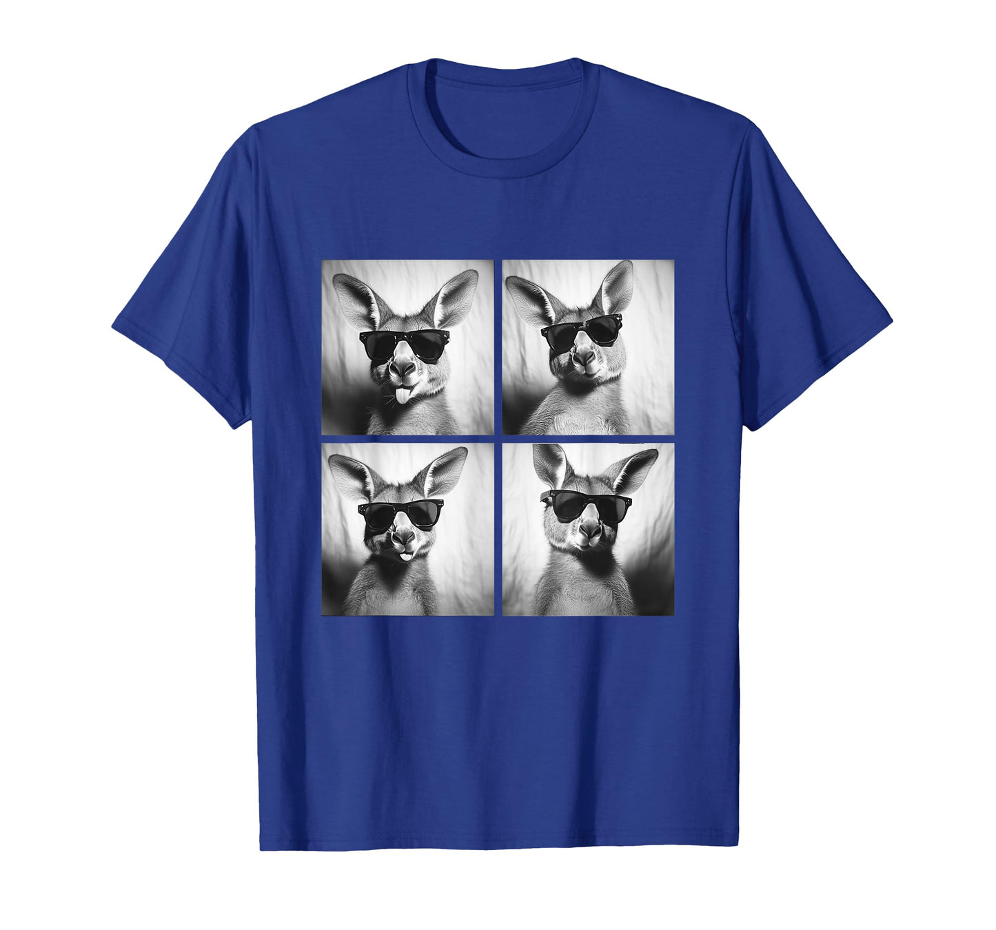 Funny Kangaroos with Sunglasses Australian Animal Humor Meme T-Shirt