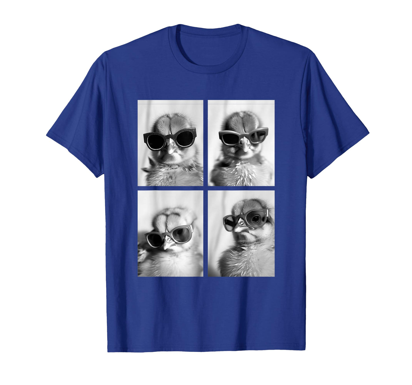 Baby Chickens with Sunglasses Farm Animal Chick Photo Booth T-Shirt
