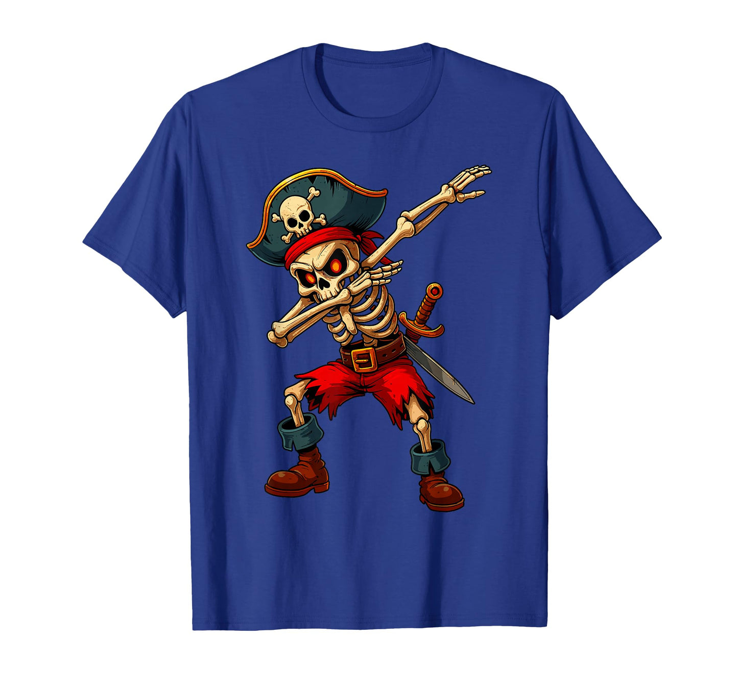 Dabbing Pirate Skeleton T-Shirt