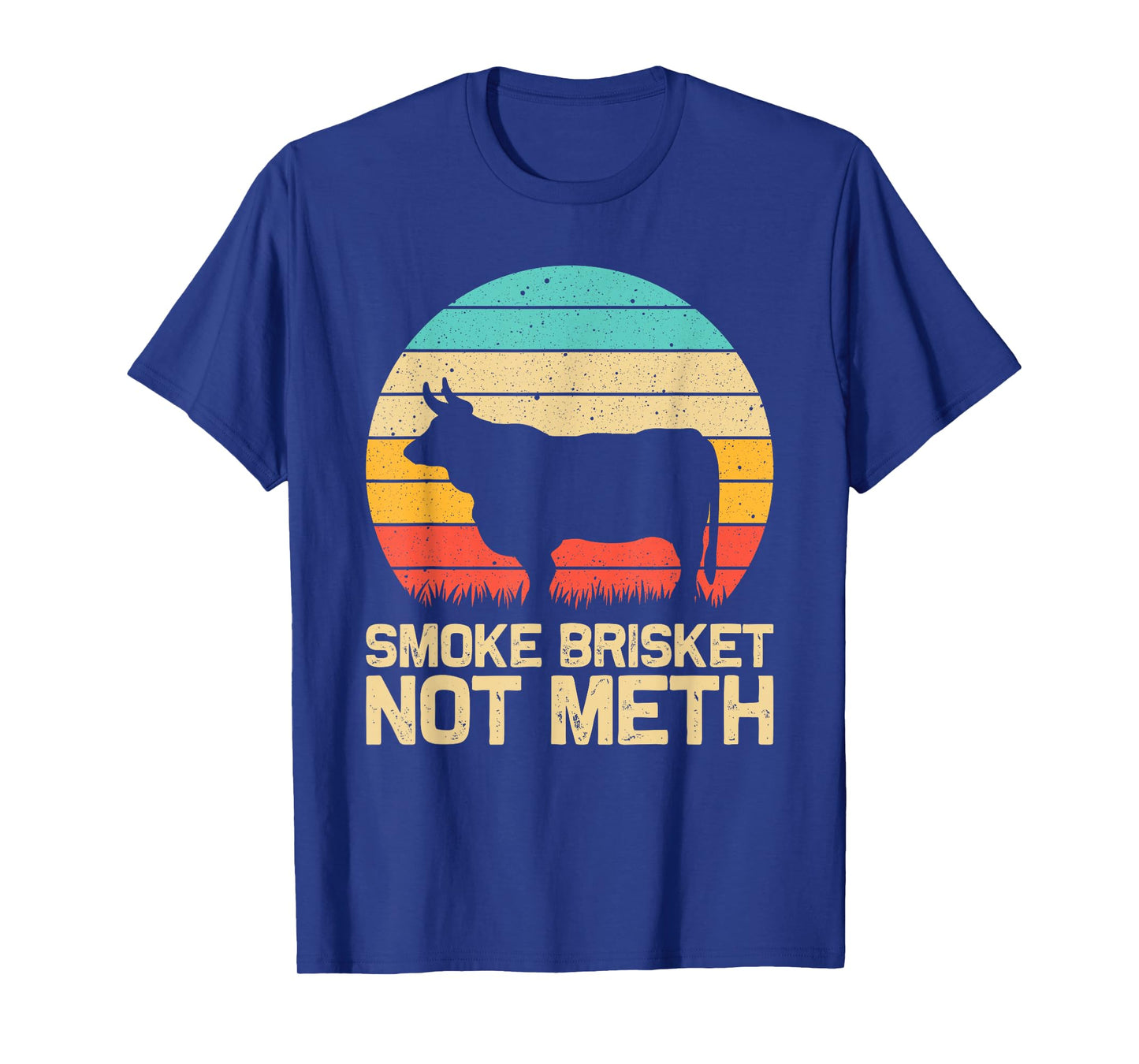 Cool Smoke Brisket Not Meth Funny Grilling Gift Men Women T-Shirt