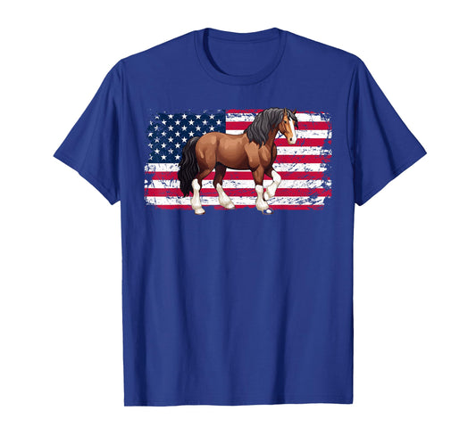 Clydesdale Horse Owner Horse Lover Horseback Riding T-Shirt