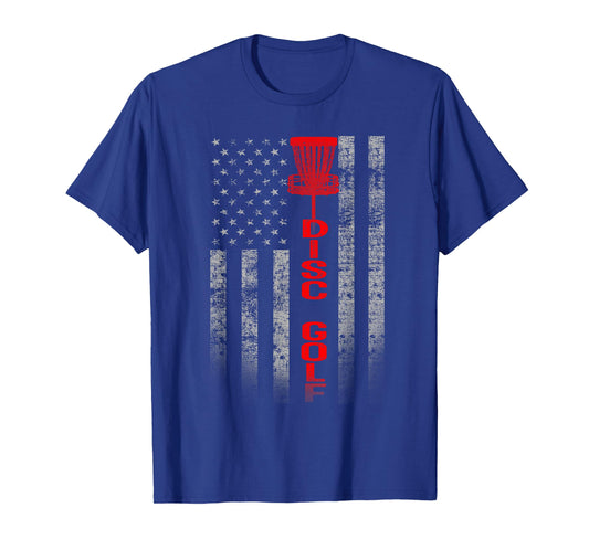 Disc Golf Basket Flag Design - Gift for Disc Golfers T-Shirt