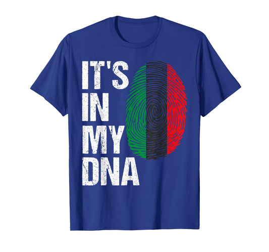 It's My DNA Pride African American Flag Black Liberation T-Shirt
