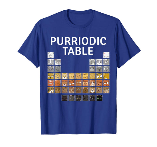 Chemistry Cat - Purriodic Table - Chemistry Pun Chemist T-Shirt